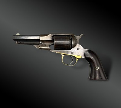 REVOLVER Remington New Model Police convertito - USA - 19° secolo