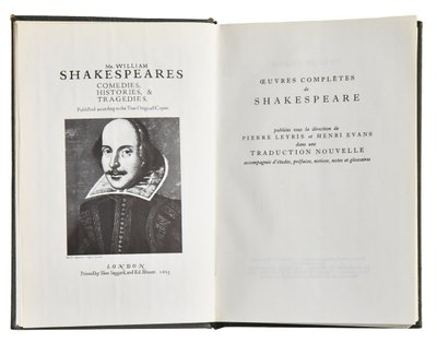 Œuvres complètes bilingue de Shakespeare en 12 volumes - Club français du Livre, 1962