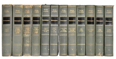 Œuvres complètes bilingue de Shakespeare en 12 volumes - Club français du Livre, 1962
