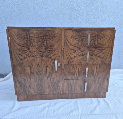 Modernistische Art-Deco-Truhe circa 1930