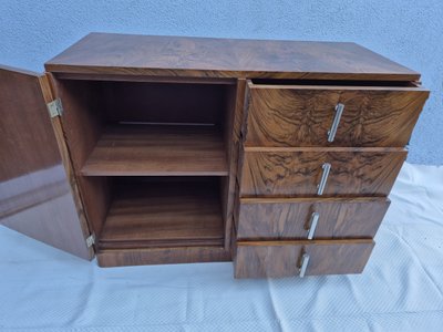 Modernistische Art-Deco-Truhe circa 1930