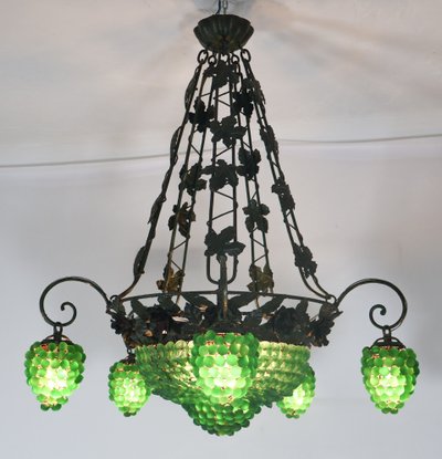 Kronleuchter Murano Italien Art Deco Epoche