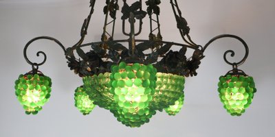Kronleuchter Murano Italien Art Deco Epoche