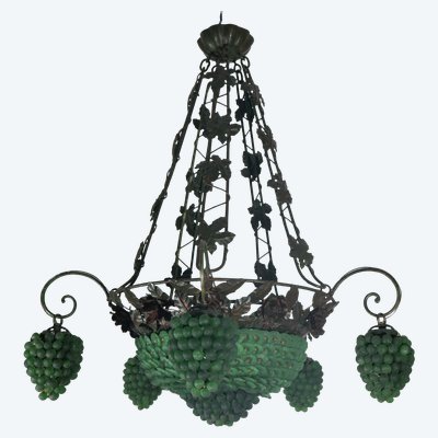 Kronleuchter Murano Italien Art Deco Epoche