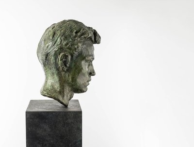 Bronzebüste eines jungen Mannes - ECCE HOMO