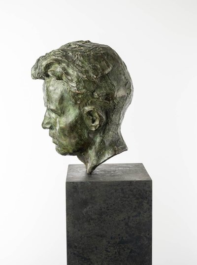 Bronzebüste eines jungen Mannes - ECCE HOMO