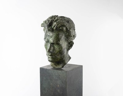 Bronzebüste eines jungen Mannes - ECCE HOMO
