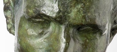 Bronzebüste eines jungen Mannes - ECCE HOMO