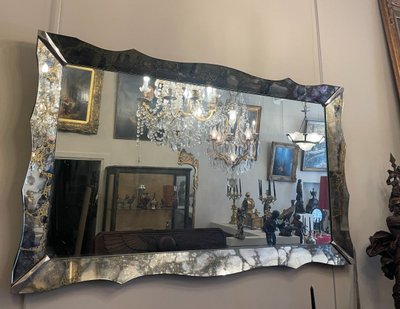 Marbled Mirror Circa 1960