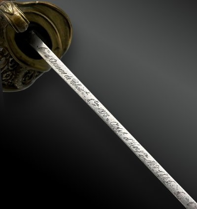 SABRE da ufficiale di fanteria modello 1845 - Francia - 1885 circa