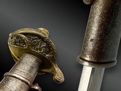 SABRE da ufficiale di fanteria modello 1845 - Francia - 1885 circa