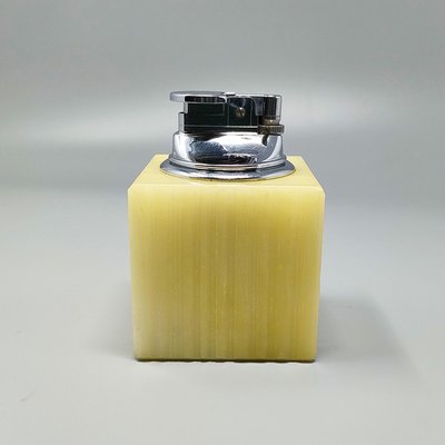 1960 Gorgeous Alabaster Smoking Set by Romano Bianchi