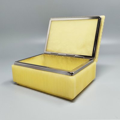 1960 Gorgeous Alabaster Smoking Set by Romano Bianchi