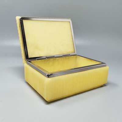1960 Gorgeous Alabaster Smoking Set by Romano Bianchi