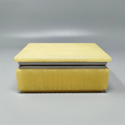 1960 Gorgeous Alabaster Smoking Set by Romano Bianchi