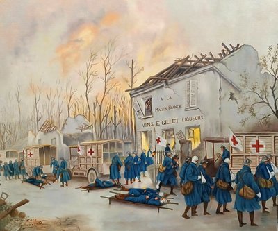 l'Automobile Pendant La Guerre : d'Après Georges Bertin Scott