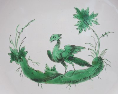 Moustiers plate 18th century.