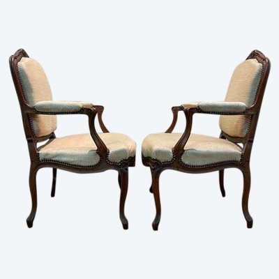 Paar Louis XV-Sessel zum Restaurieren