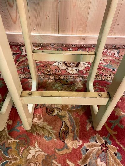 Suite de 3 tabourets de bar 1970 