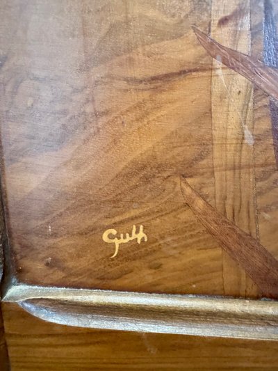 Vitrine Art Nouveau Paul Guth 