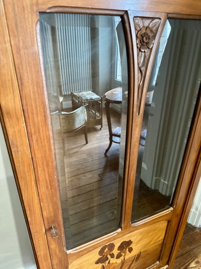 Vitrine Art Nouveau Paul Guth 