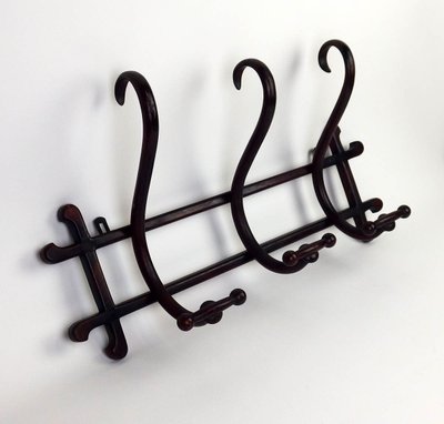 Garderobenständer aus Bugholz von Thonet