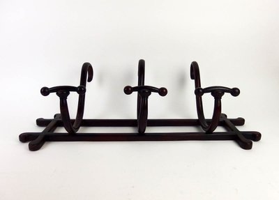 Garderobenständer aus Bugholz von Thonet