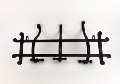 Garderobenständer aus Bugholz von Thonet