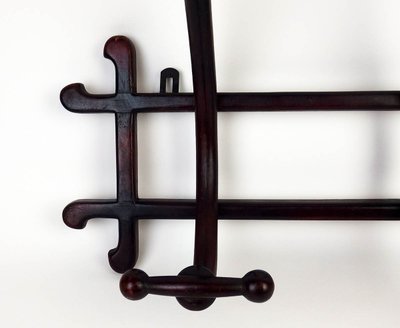 Garderobenständer aus Bugholz von Thonet