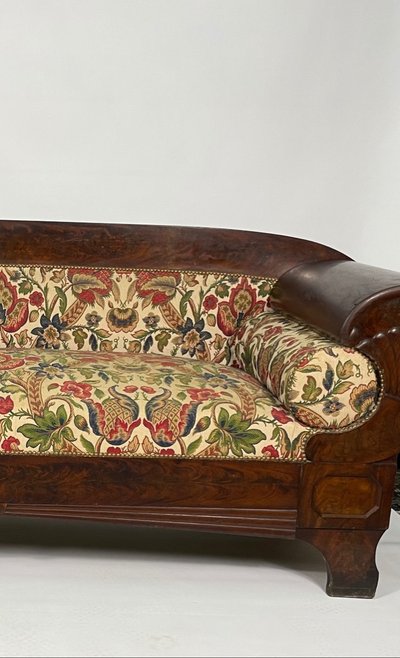 Divano in mogano del periodo Biedermeier 1820 circa