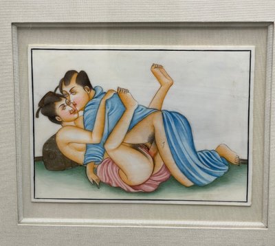 Japanese erotic scenes About 1890