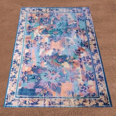 1990s Gorgeous Rug by Giorgetto Giugiaro for Paracchi. Pure wool. Made in Italy