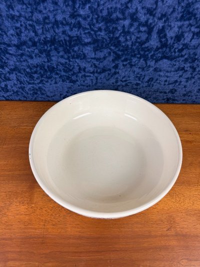 Boch La Louvière époque Art Déco : Grand Broc De Toilette Avec Sa Cuvette Porcelaine