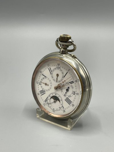 Triple Calendar Pocket Watch Circa 1880