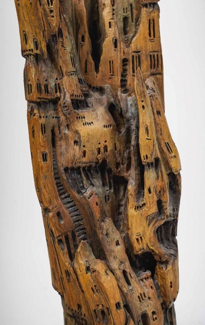Skulptur Eido Alhussein, Syrischer Bildhauer