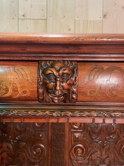 Console - Haute Époque / Renaissance style serving table