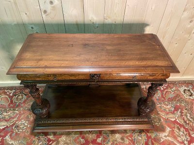 Console - Haute Époque / Renaissance style serving table