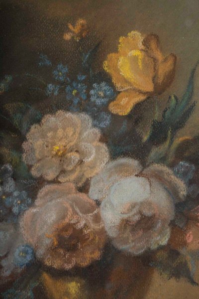 Une Paire De Pasetl bouquets de Fleurs, Zoé LAIGNEAU
