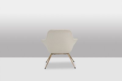 Paire de fauteuils cocktail en laiton doré. Années 1960. LS42411551