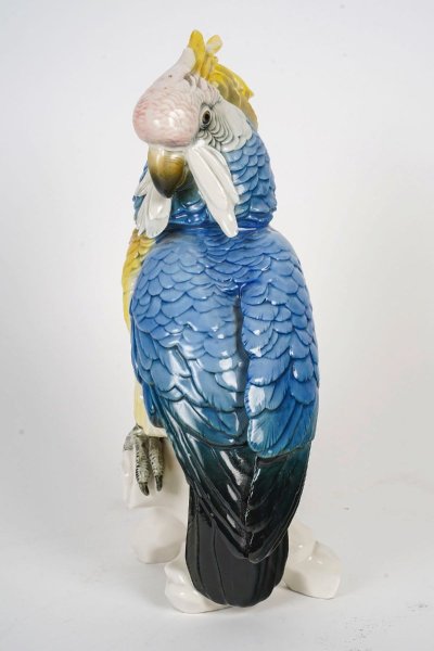 A Pair of Porcelain Sculptures, Saxony - Karl Ens Volkstedt