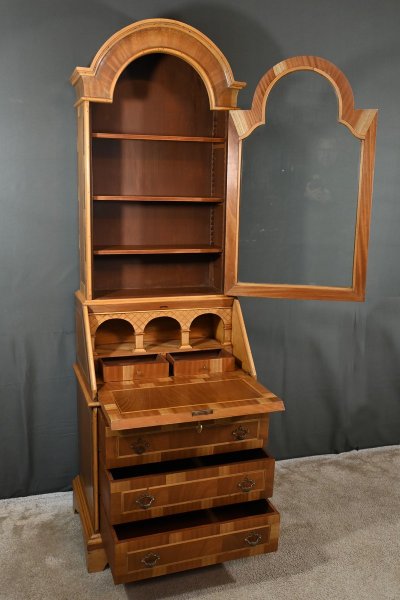 Vetrina in mogano biondo Scriban, Inghilterra - 1960