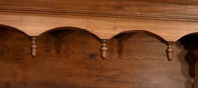 Buffet Vaisselier aus Kirschbaum Blond, Stil Louis XV - Mitte XIX.