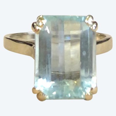 Aquamarin-Ring