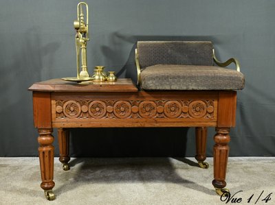 Balance de Jockey en Noyer, estampillée Youngs, époque Victorienne – 1860