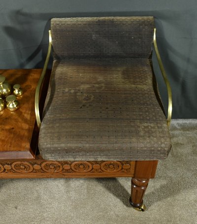 Balance de Jockey en Noyer, estampillée Youngs, époque Victorienne – 1860