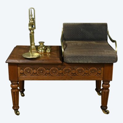 Balance de Jockey en Noyer, estampillée Youngs, époque Victorienne – 1860