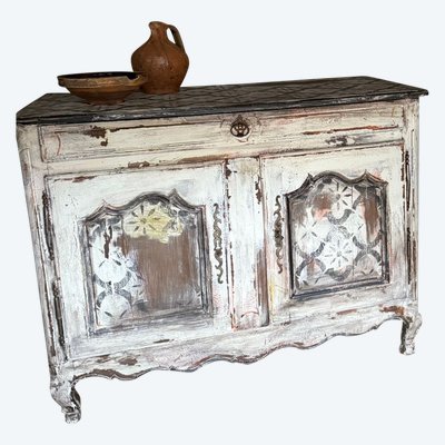 Buffet de cuisine Louis xv datant du 18 e siècle patine décorative 