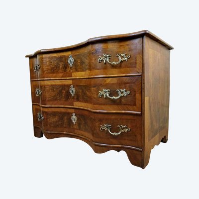 Commode Arbalette En Marqueterie period XVIIIeme