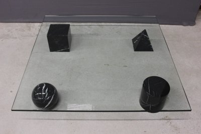 Table Basse Par Lella Et Massimo Vignelli Modèle Metafora Vers 1960