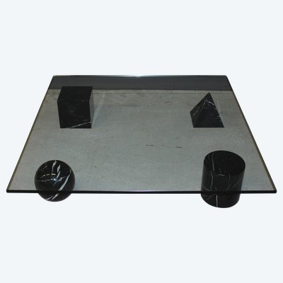 Table Basse Par Lella Et Massimo Vignelli Modèle Metafora Vers 1960